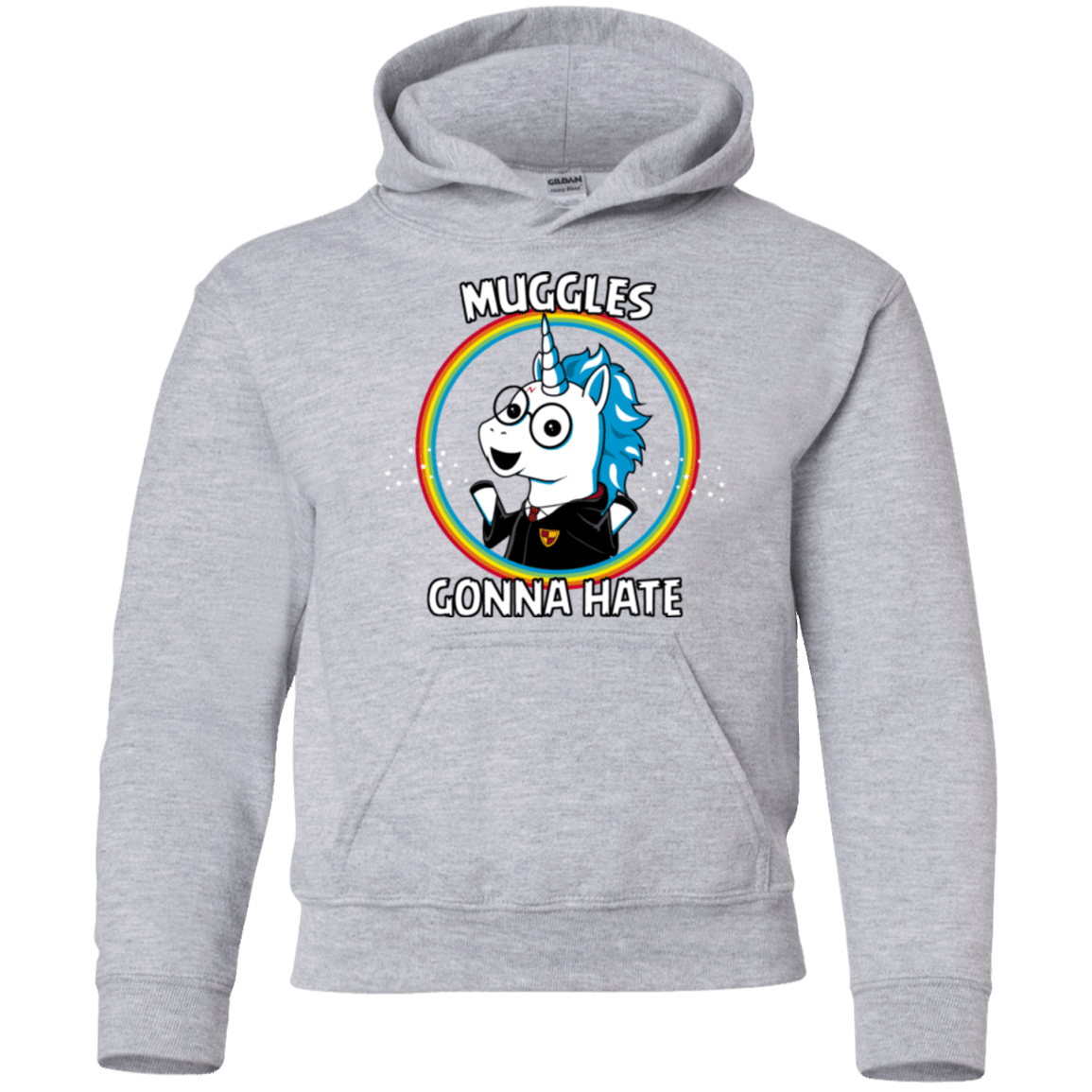 Sweatshirts Sport Grey / YS Muggles Gonna Hate Youth Hoodie