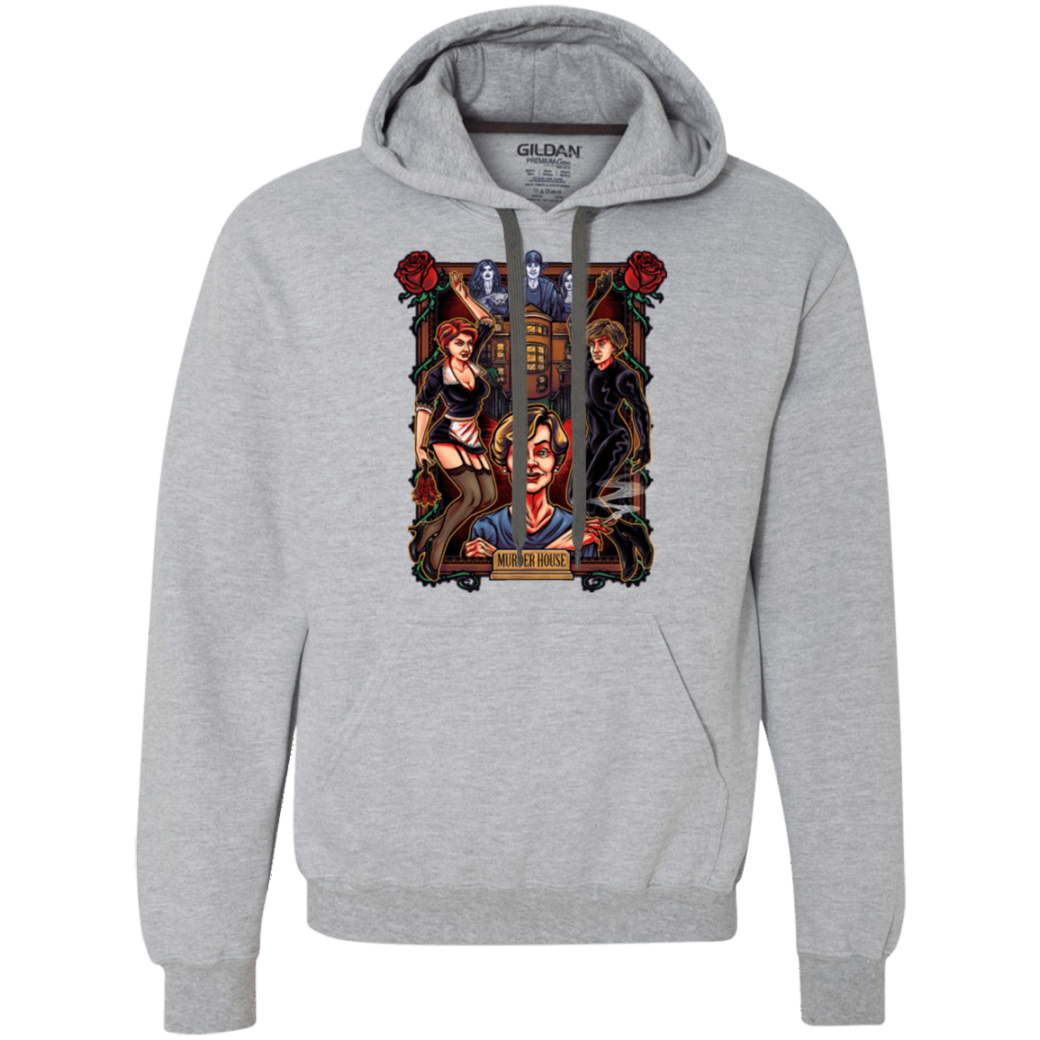 Sweatshirts Sport Grey / Small Murder House Premium Fleece Hoodie