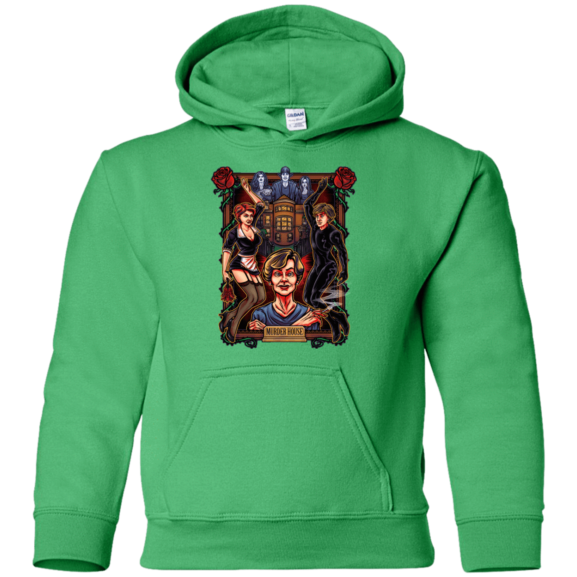 Sweatshirts Irish Green / YS Murder House Youth Hoodie