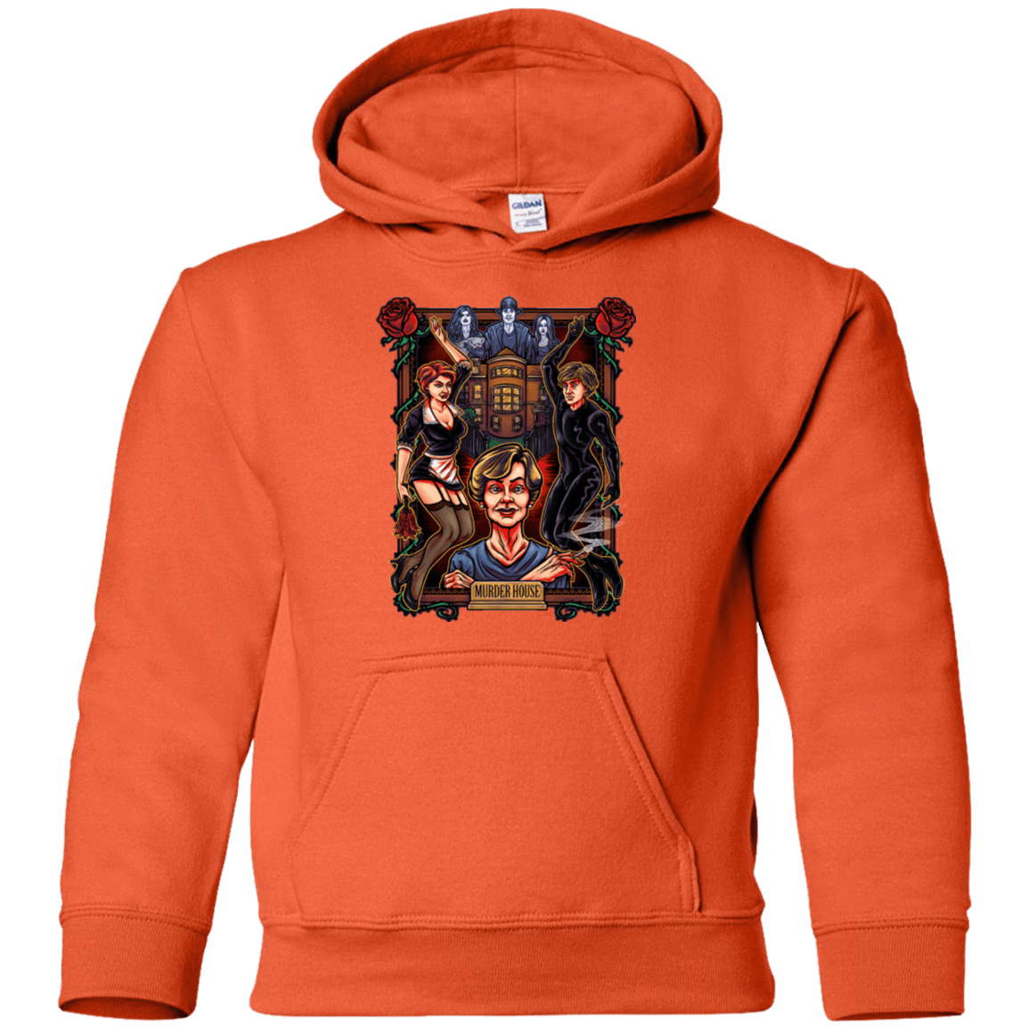Sweatshirts Orange / YS Murder House Youth Hoodie
