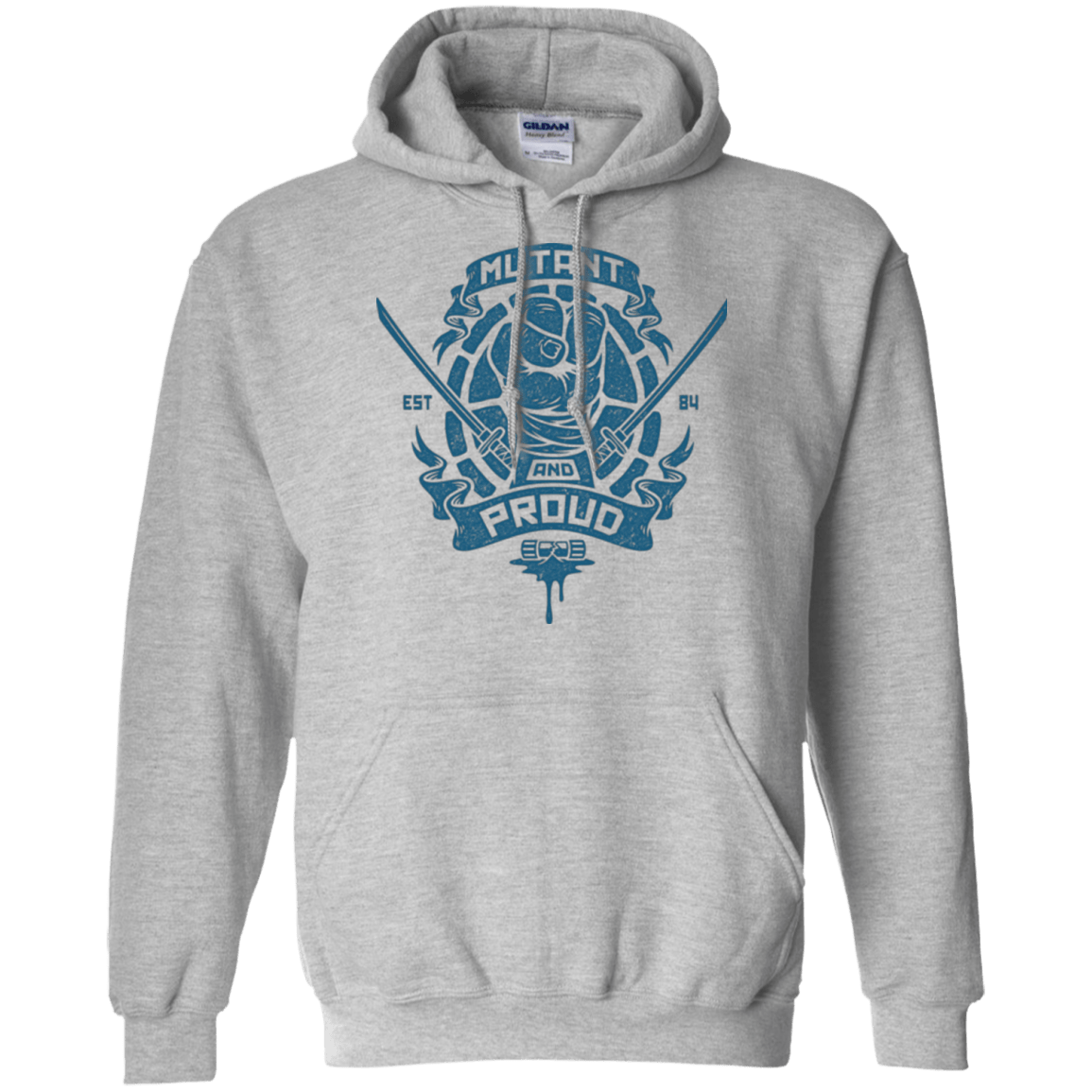 Sweatshirts Sport Grey / Small Mutant and Proud Leo Pullover Hoodie