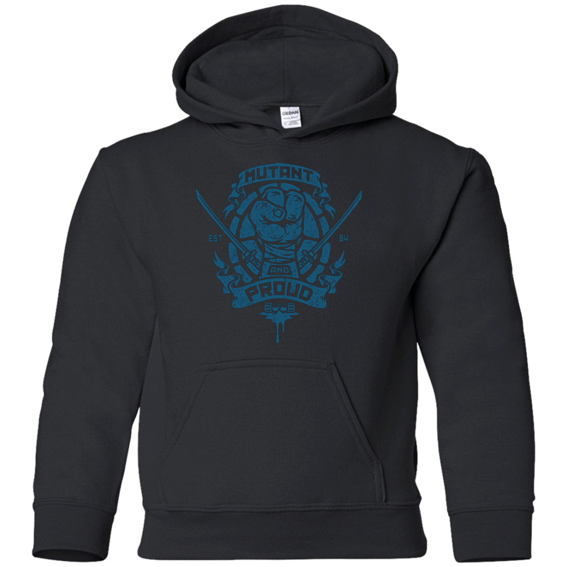 Sweatshirts Black / YS Mutant and Proud Leo Youth Hoodie