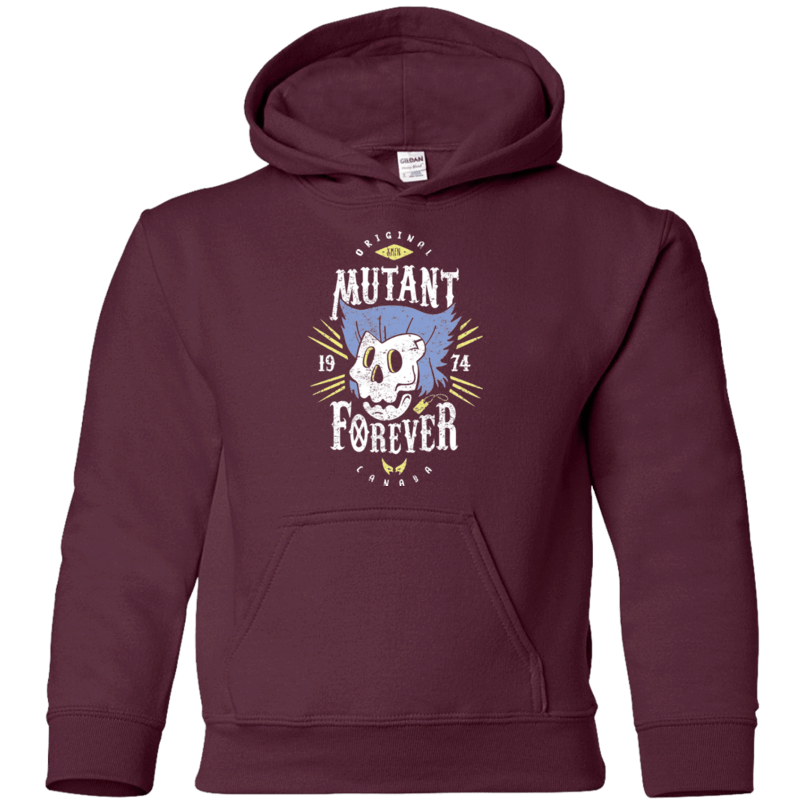 Sweatshirts Maroon / YS Mutant Forever Youth Hoodie