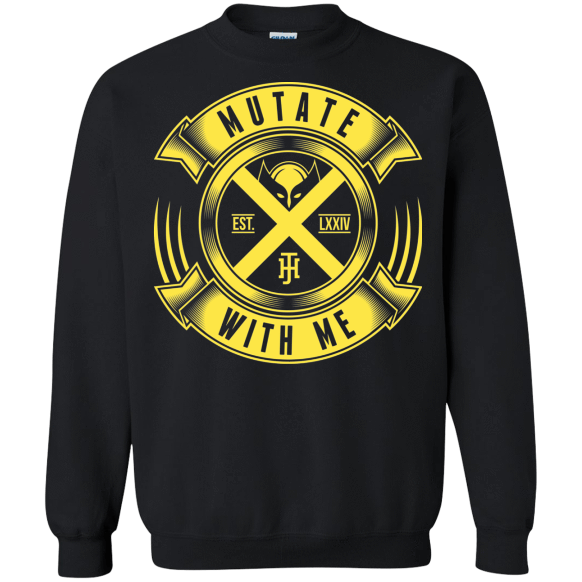 Sweatshirts Black / S Mutate With Me Crewneck Sweatshirt