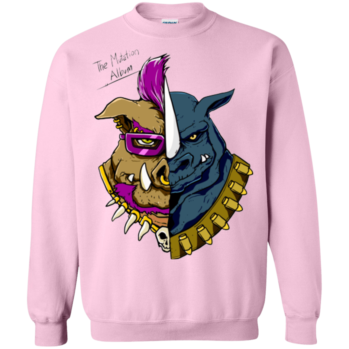 Sweatshirts Light Pink / Small Mutation Album Crewneck Sweatshirt