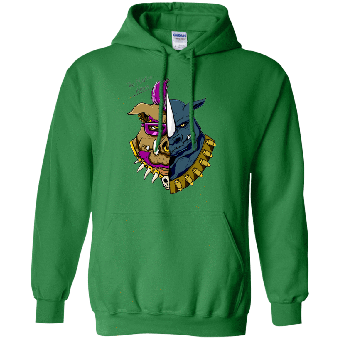 Sweatshirts Irish Green / Small Mutation Album Pullover Hoodie