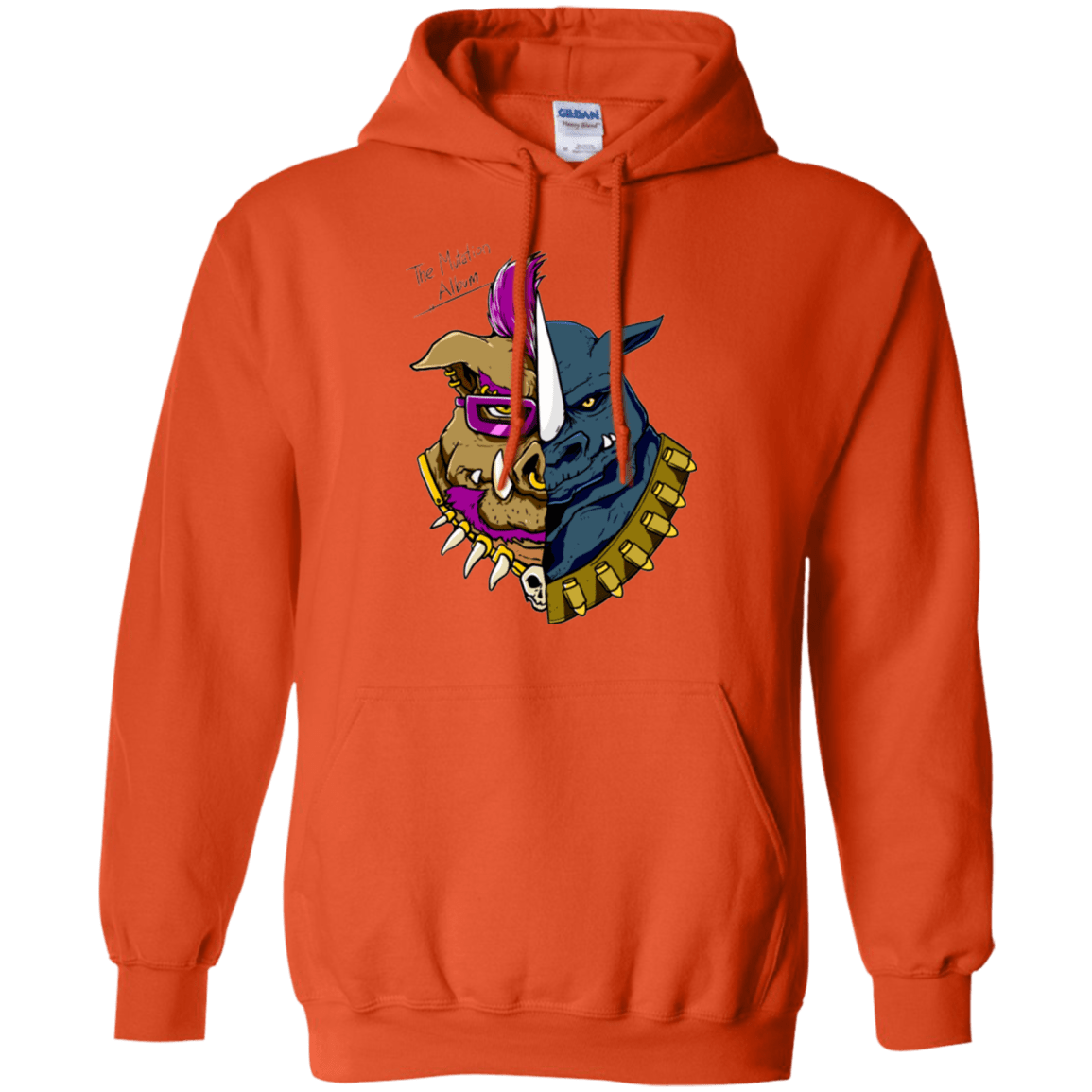 Sweatshirts Orange / Small Mutation Album Pullover Hoodie