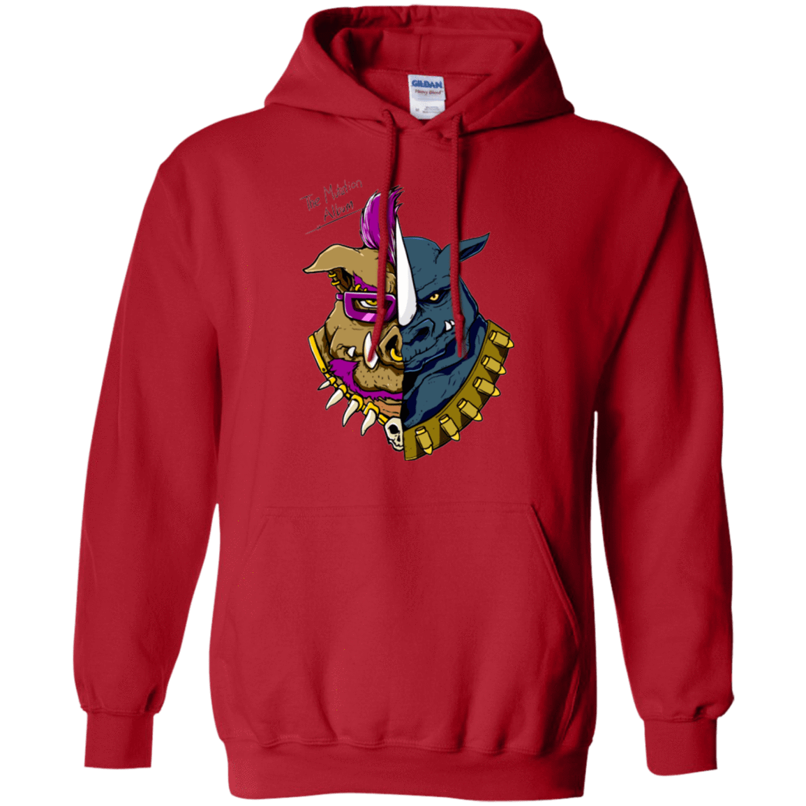 Sweatshirts Red / Small Mutation Album Pullover Hoodie