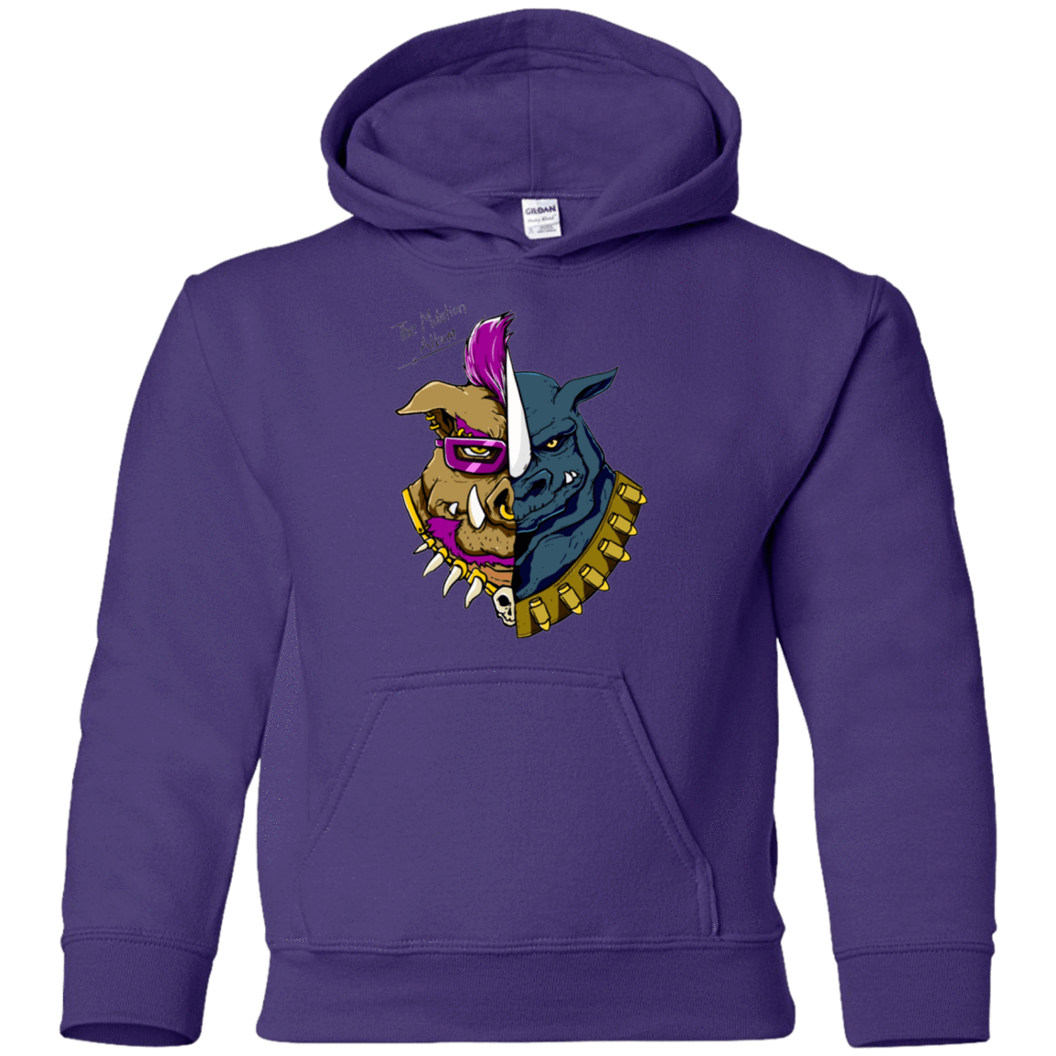 Sweatshirts Purple / YS Mutation Album Youth Hoodie