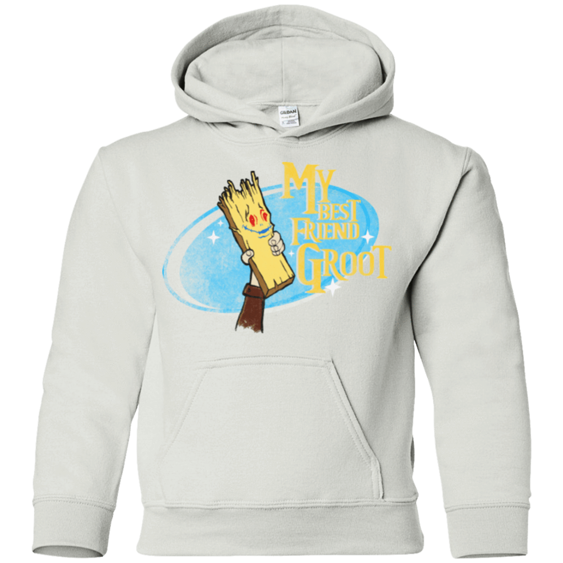 Sweatshirts White / YS My Best Friend Groot Youth Hoodie