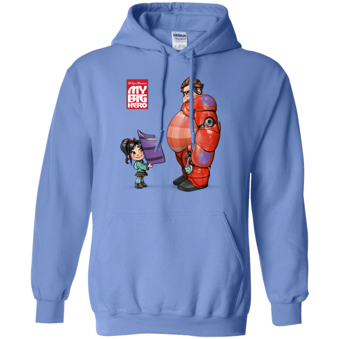 Sweatshirts Carolina Blue / Small My Big Hero Pullover Hoodie