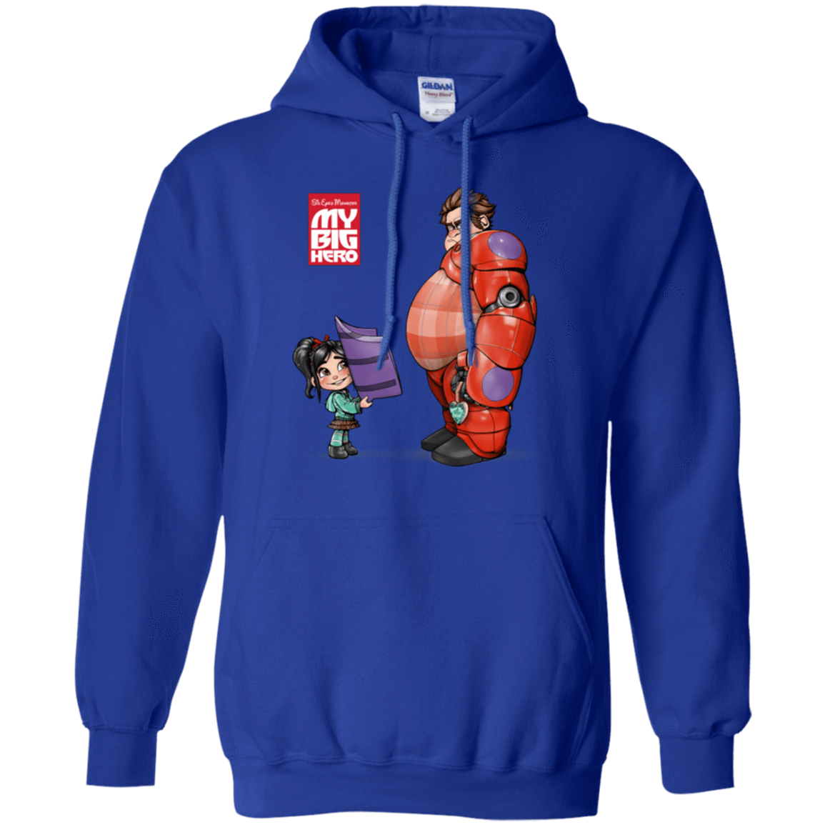 Sweatshirts Royal / Small My Big Hero Pullover Hoodie