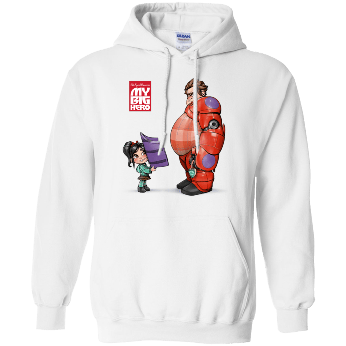 Sweatshirts White / Small My Big Hero Pullover Hoodie