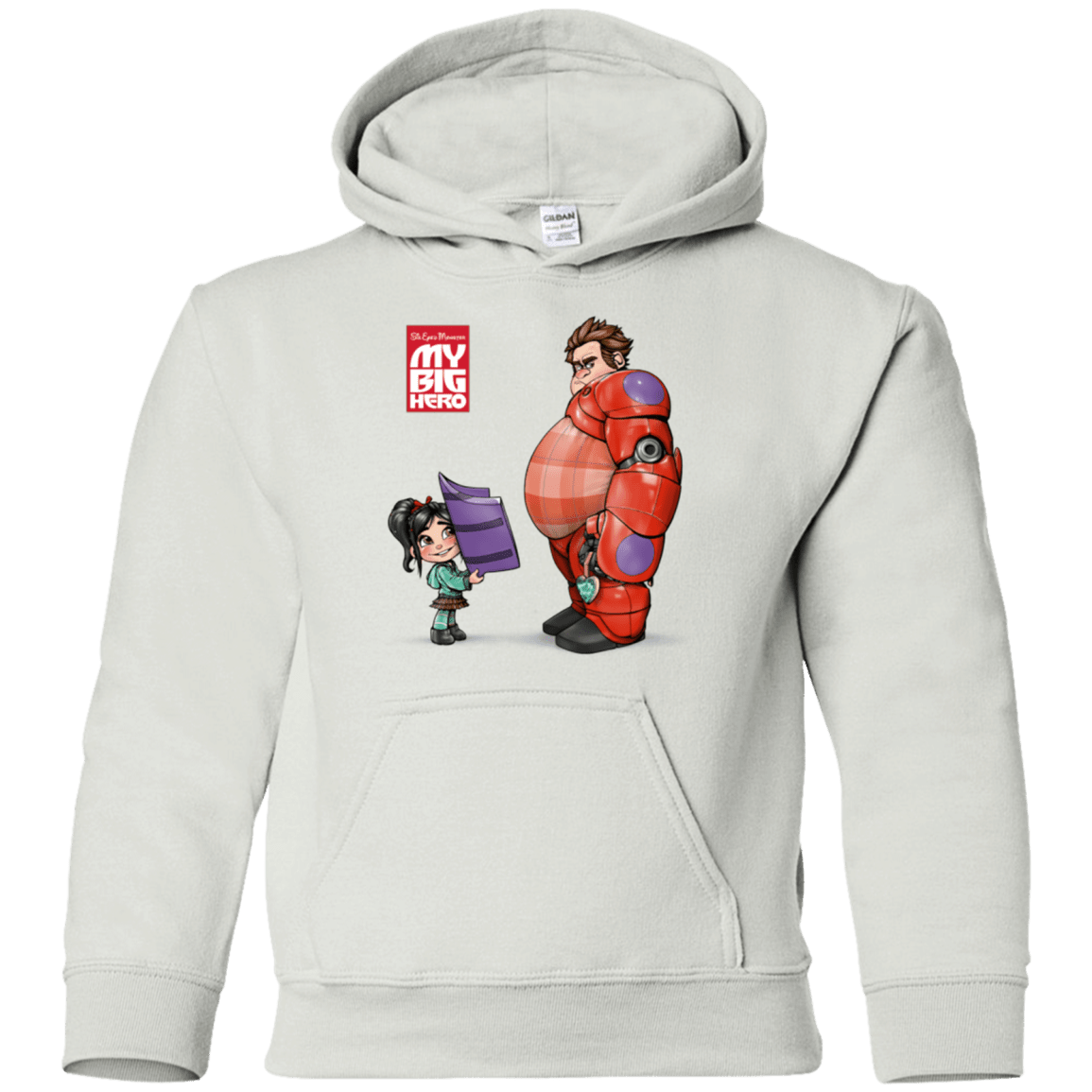 Sweatshirts White / YS My Big Hero Youth Hoodie