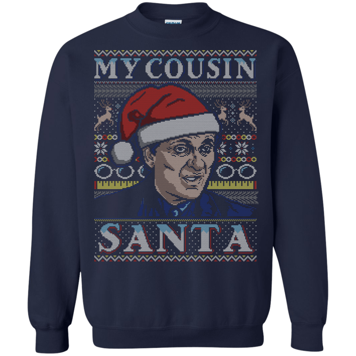Sweatshirts Navy / S My Cousin Santa Crewneck Sweatshirt