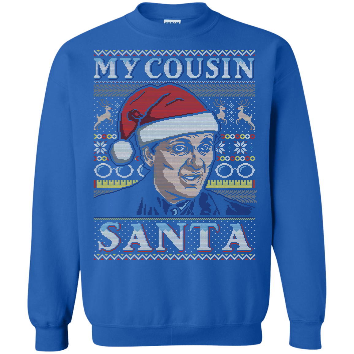 Sweatshirts Royal / S My Cousin Santa Crewneck Sweatshirt