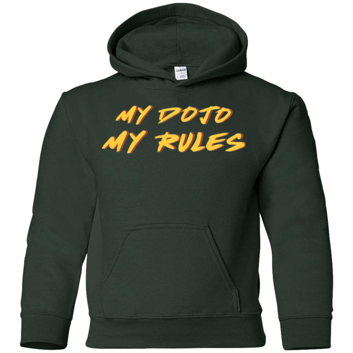 Sweatshirts Forest Green / YS MY DOJO Youth Hoodie