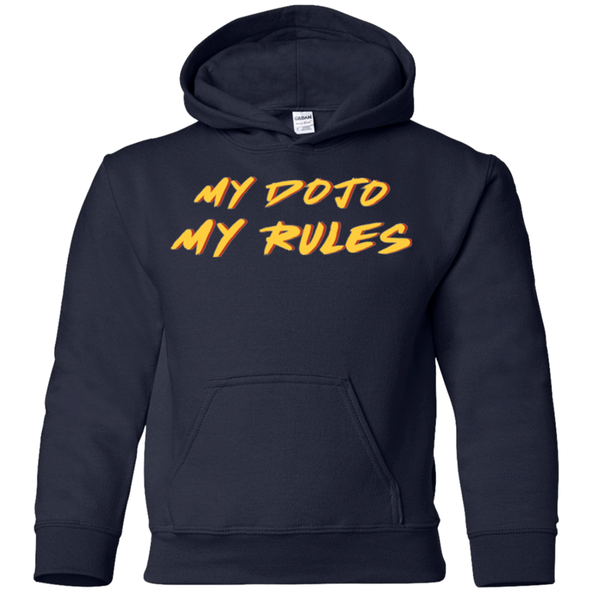 Sweatshirts Navy / YS MY DOJO Youth Hoodie