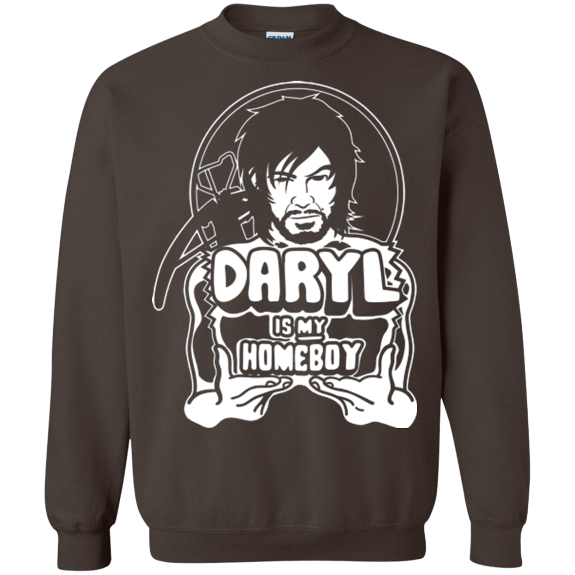 Sweatshirts Dark Chocolate / Small My Favorite Redneck Crewneck Sweatshirt