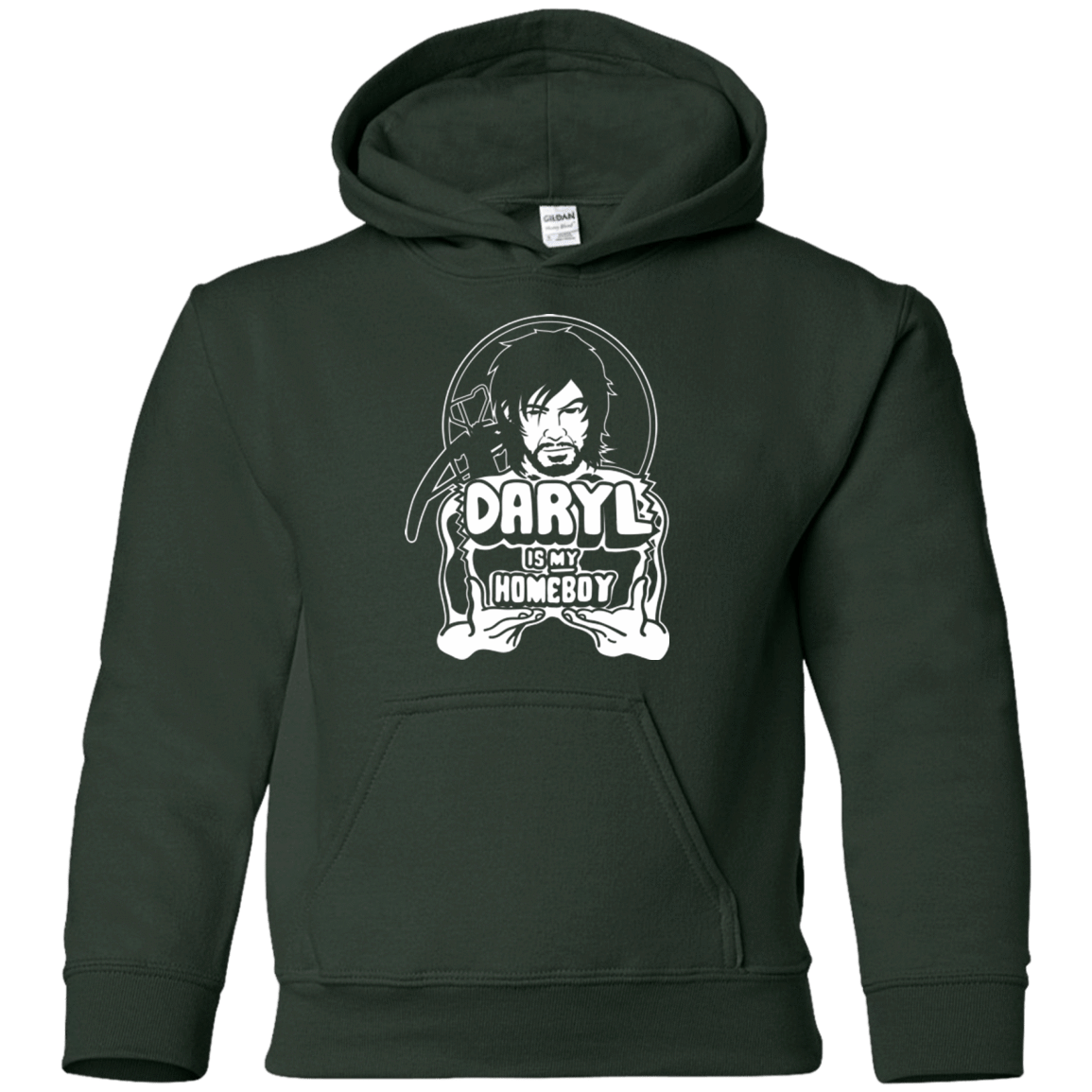 Sweatshirts Forest Green / YS My Favorite Redneck Youth Hoodie