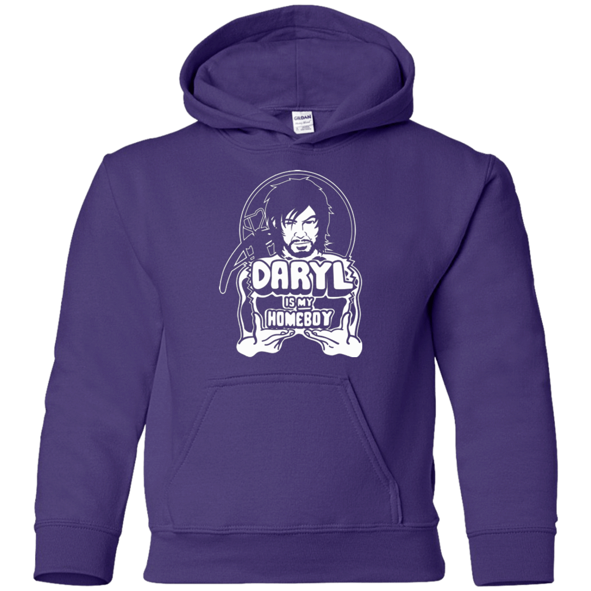 Sweatshirts Purple / YS My Favorite Redneck Youth Hoodie