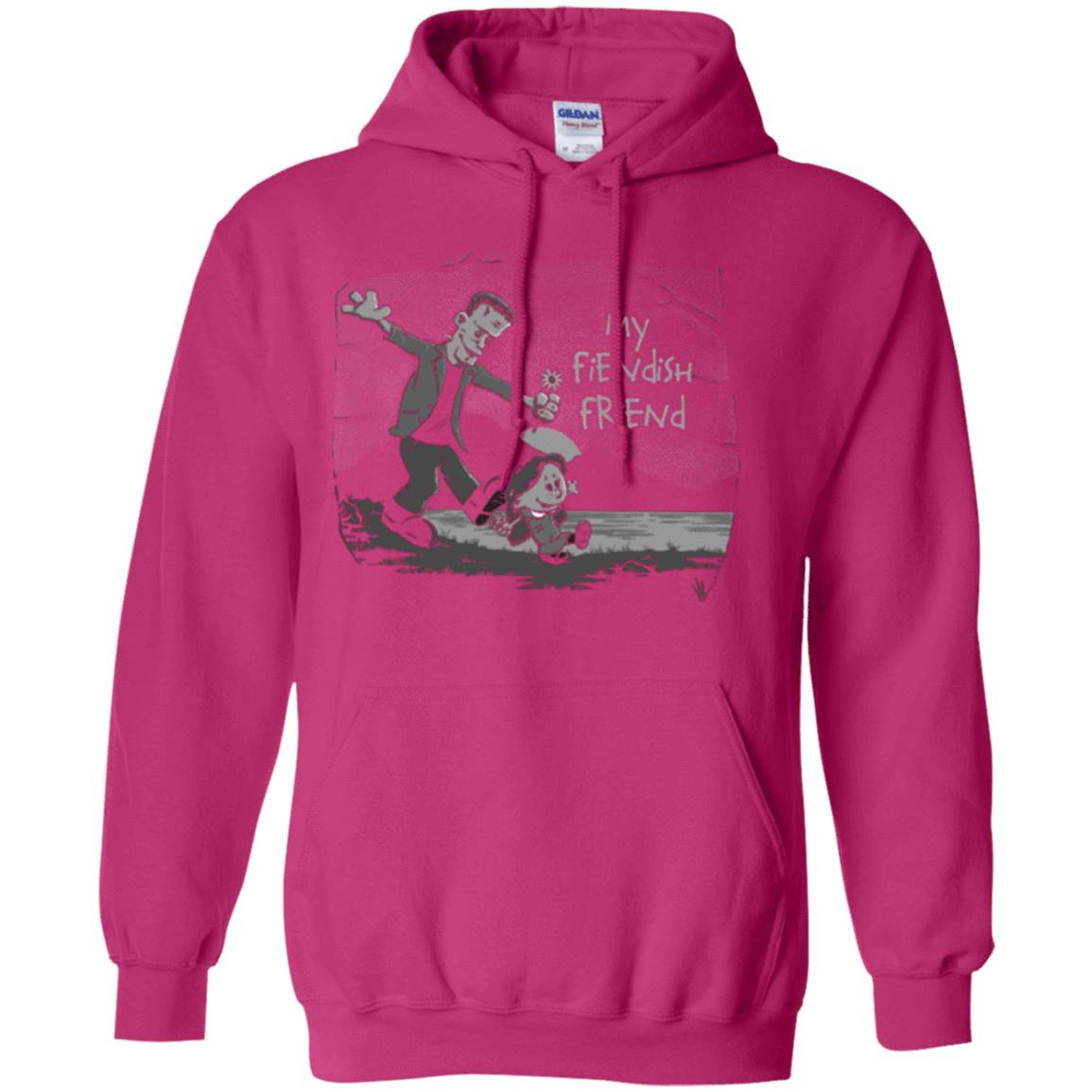 Sweatshirts Heliconia / Small My Fiendish Friend Pullover Hoodie