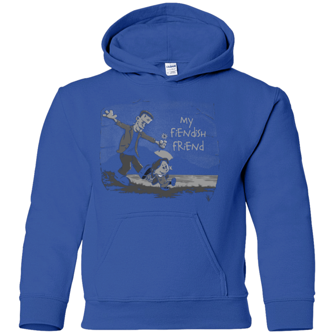 Sweatshirts Royal / YS My Fiendish Friend Youth Hoodie