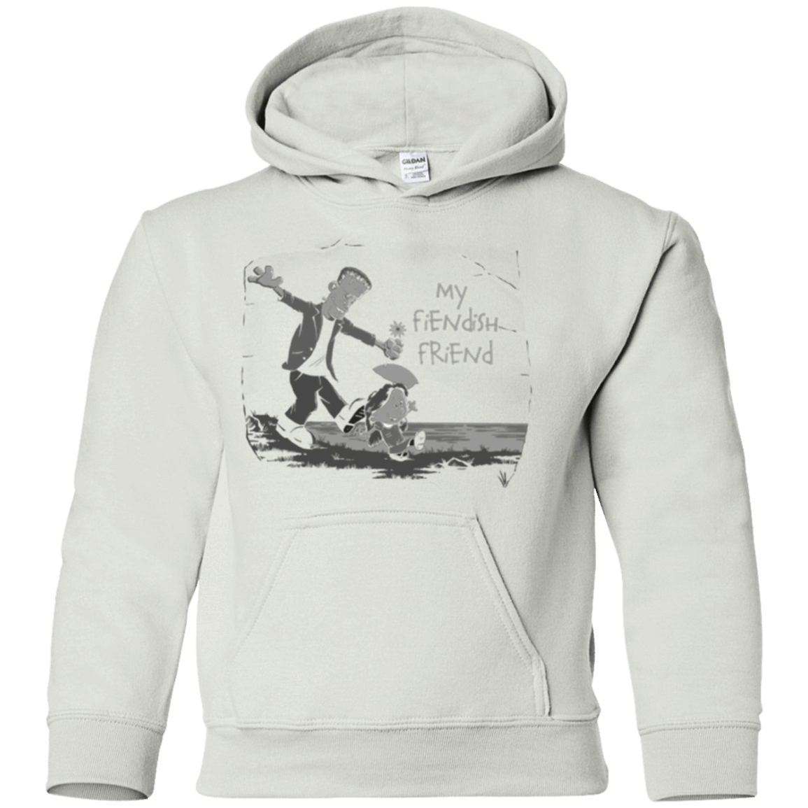 Sweatshirts White / YS My Fiendish Friend Youth Hoodie