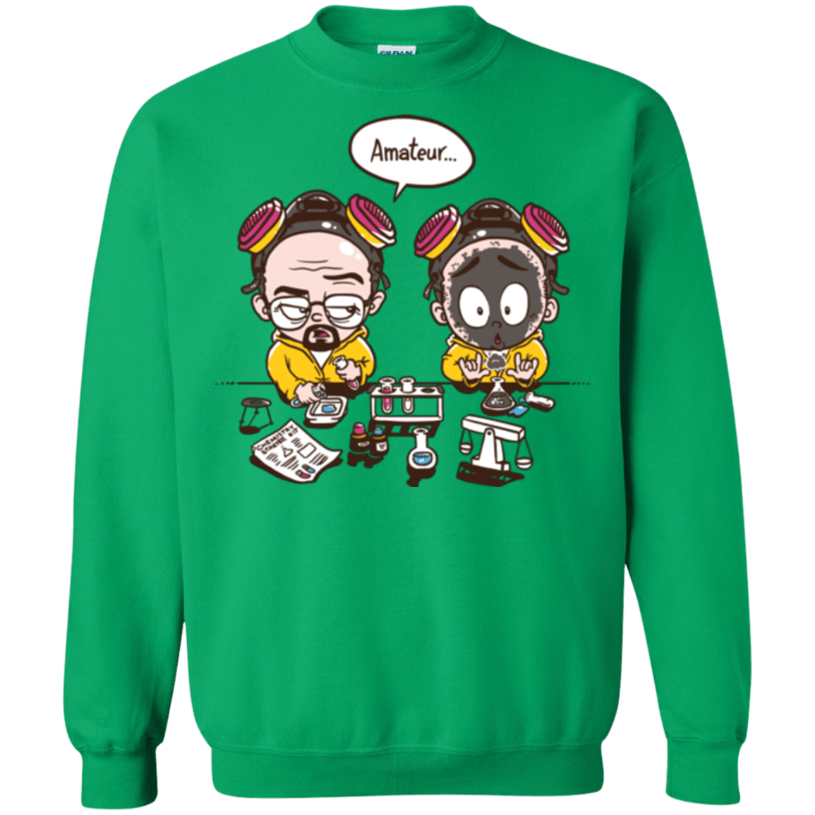 Sweatshirts Irish Green / Small My First Science kit Crewneck Sweatshirt