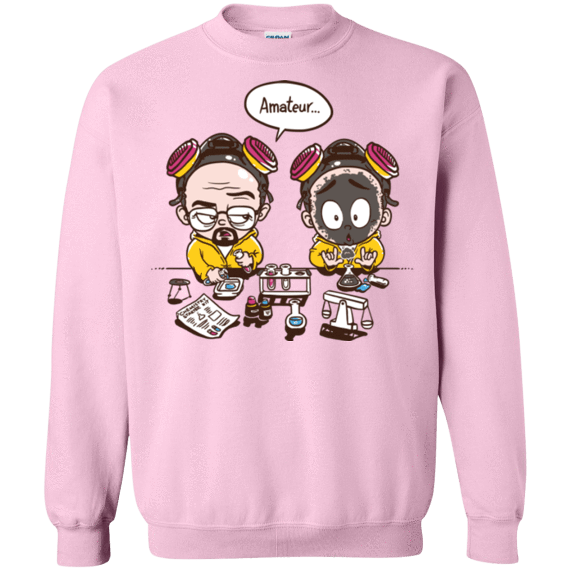 Sweatshirts Light Pink / Small My First Science kit Crewneck Sweatshirt