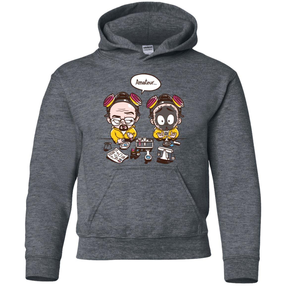 Sweatshirts Dark Heather / YS My First Science kit Youth Hoodie