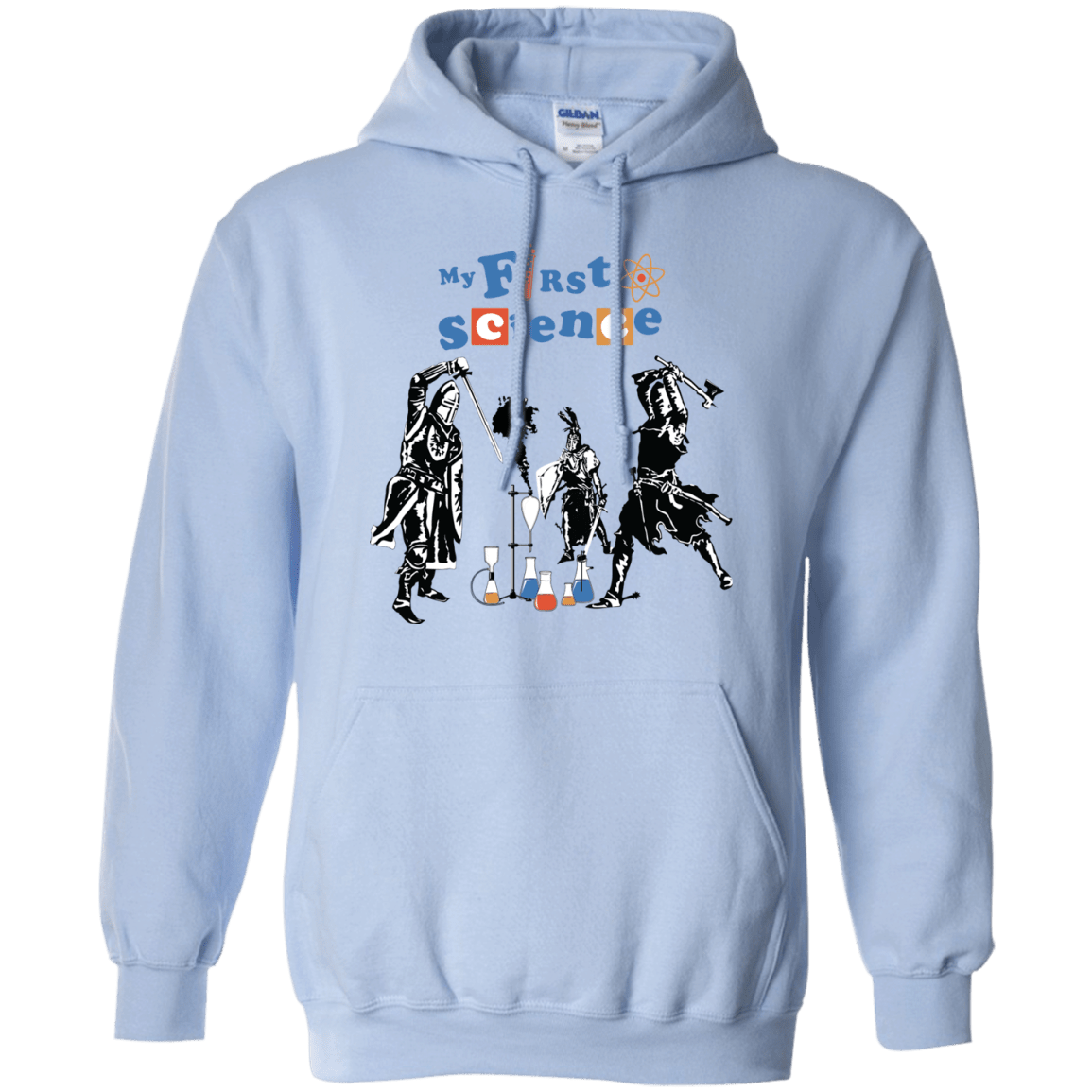 Sweatshirts Light Blue / S My First Science Pullover Hoodie