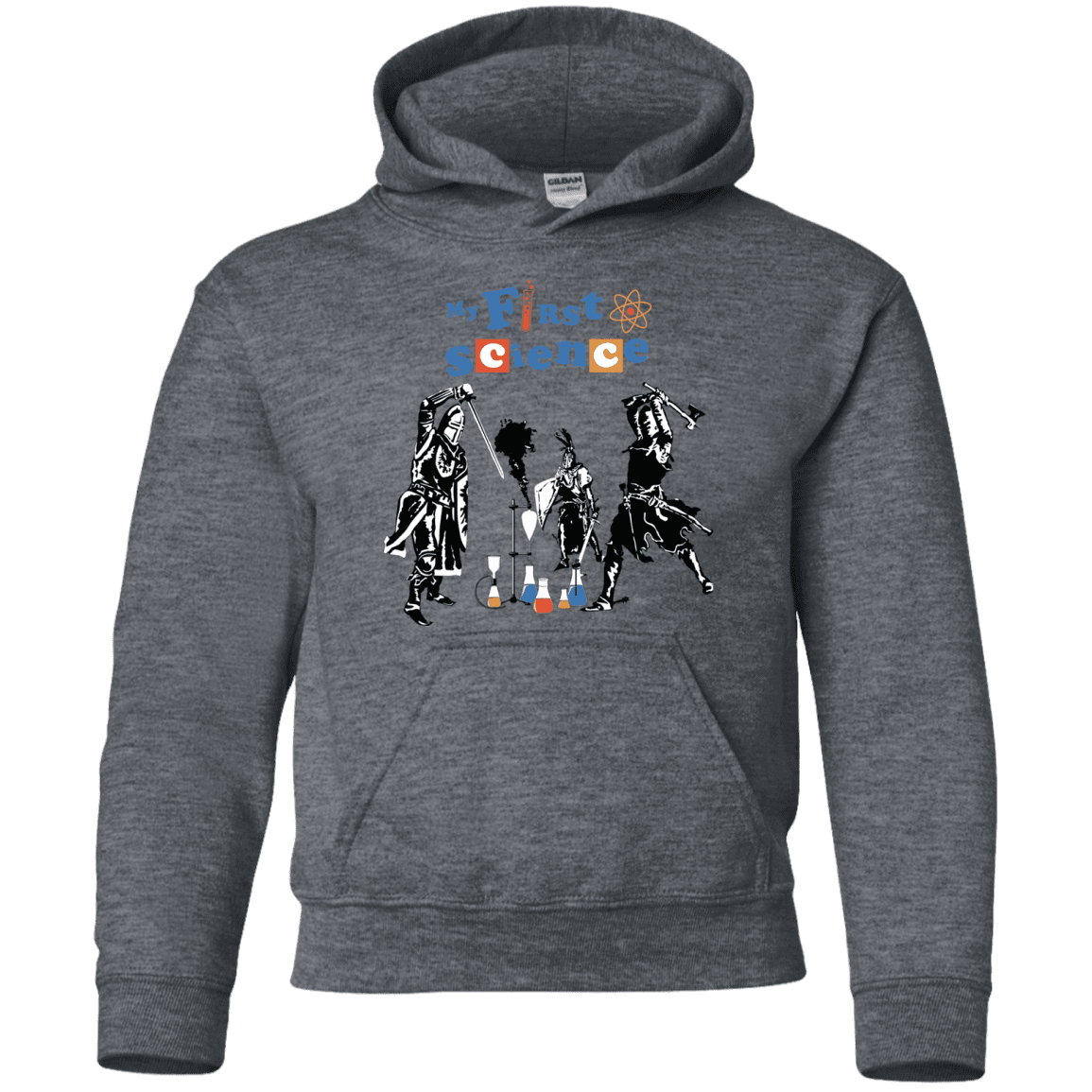 Sweatshirts Dark Heather / YS My First Science Youth Hoodie