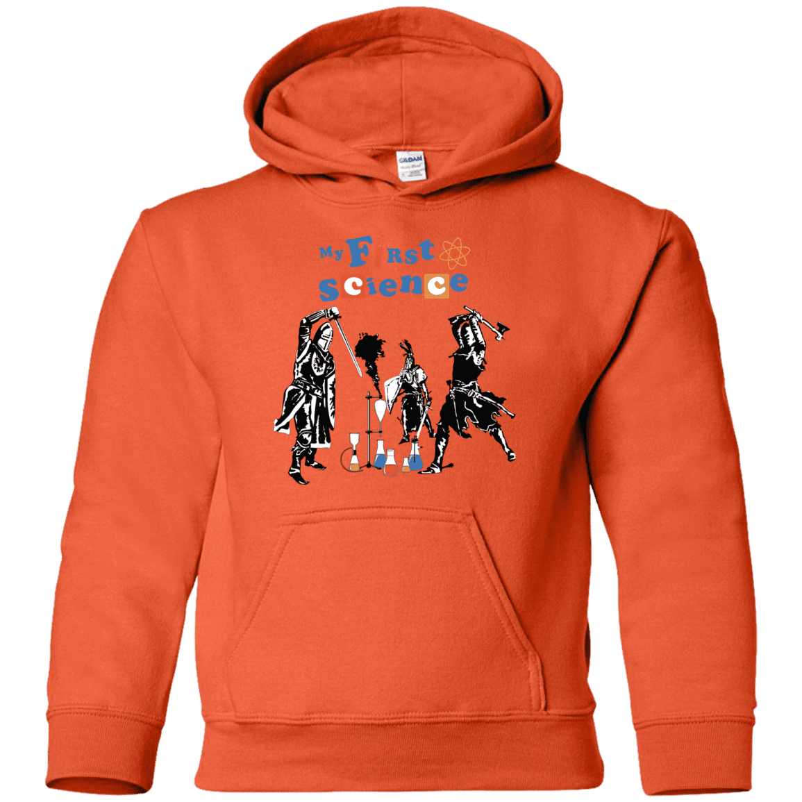 Sweatshirts Orange / YS My First Science Youth Hoodie