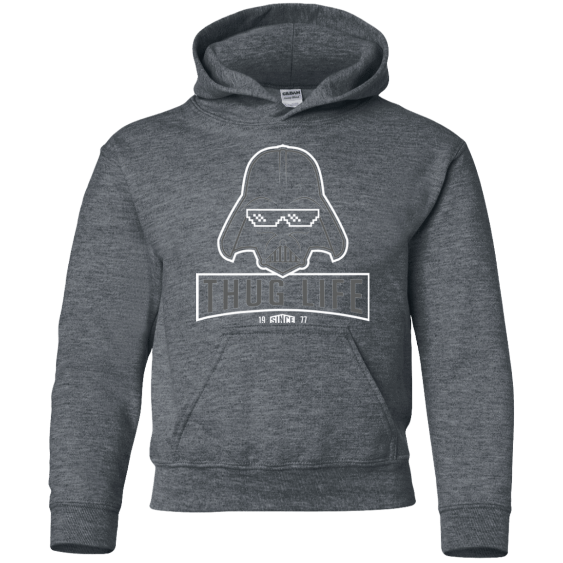 Sweatshirts Dark Heather / YS My Life (1) Youth Hoodie