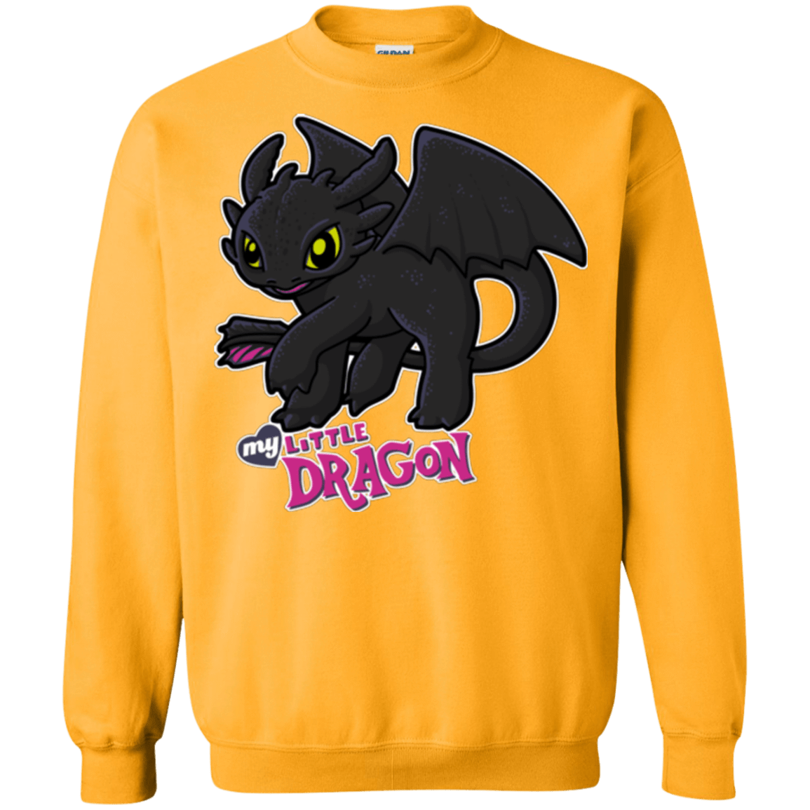 Sweatshirts Gold / Small MY LITTLE DRAGON Crewneck Sweatshirt
