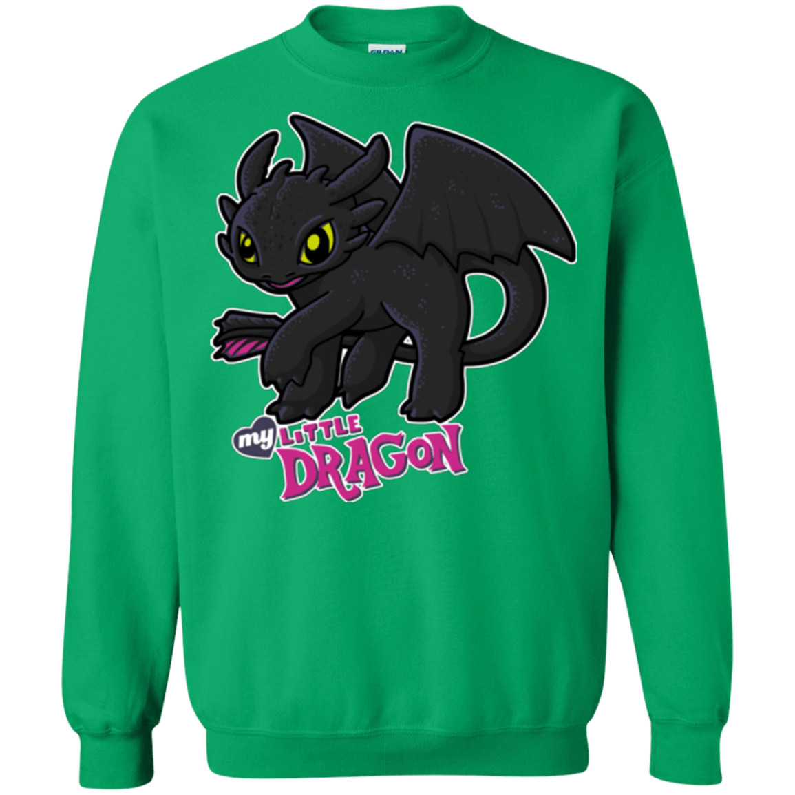 Sweatshirts Irish Green / Small MY LITTLE DRAGON Crewneck Sweatshirt