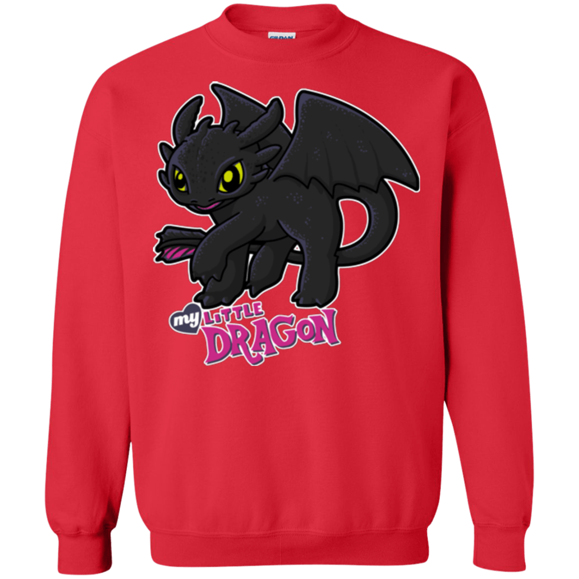 Sweatshirts Red / Small MY LITTLE DRAGON Crewneck Sweatshirt