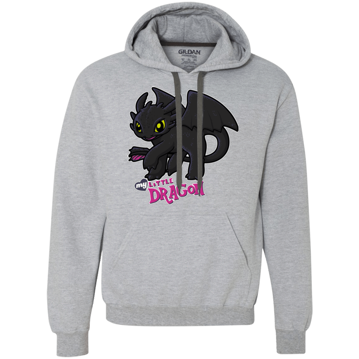 Sweatshirts Sport Grey / Small MY LITTLE DRAGON Premium Fleece Hoodie