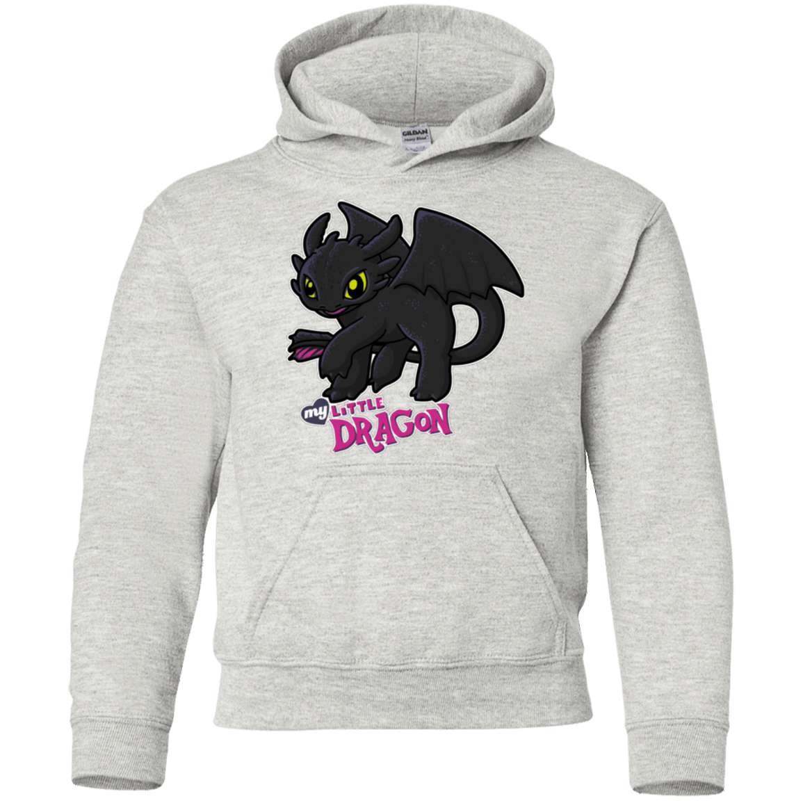 Sweatshirts Ash / YS MY LITTLE DRAGON Youth Hoodie