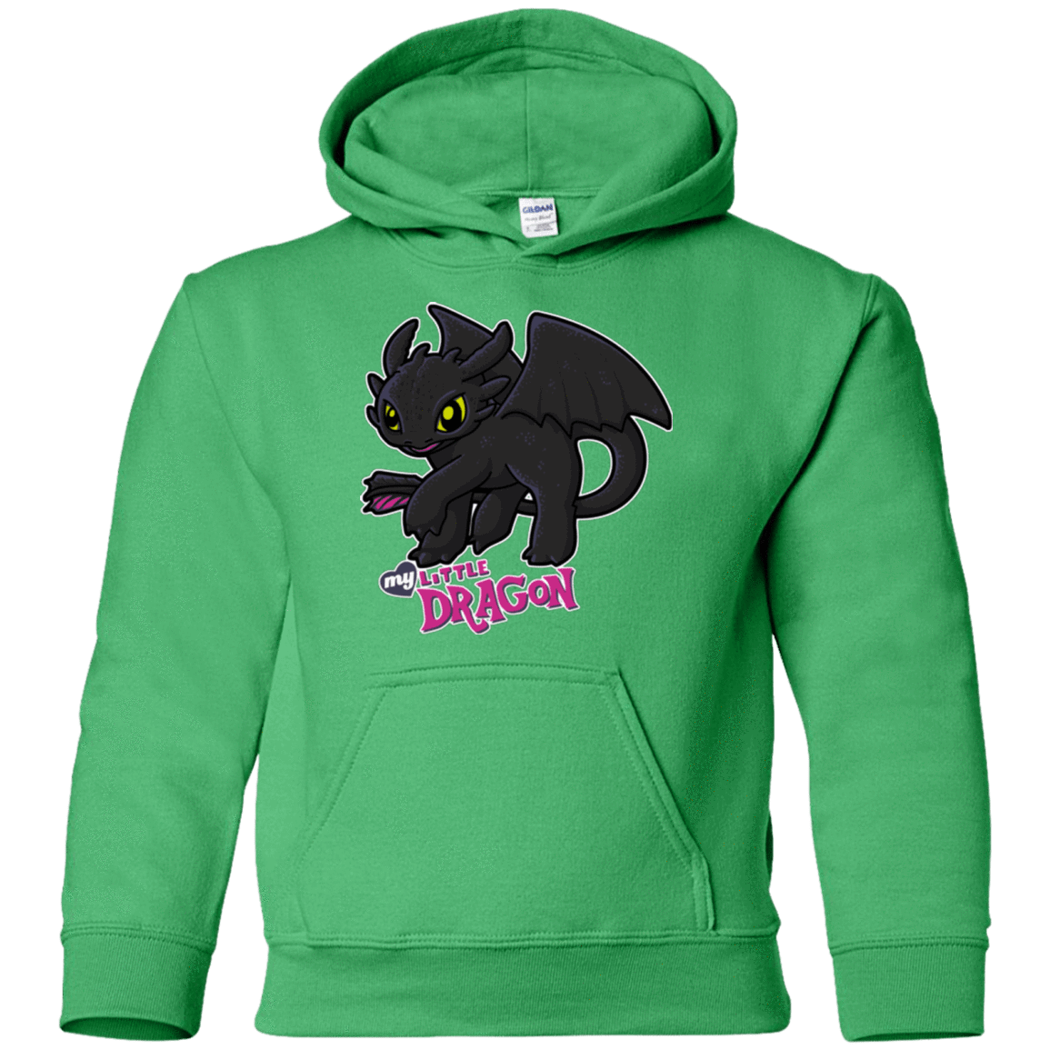 Sweatshirts Irish Green / YS MY LITTLE DRAGON Youth Hoodie