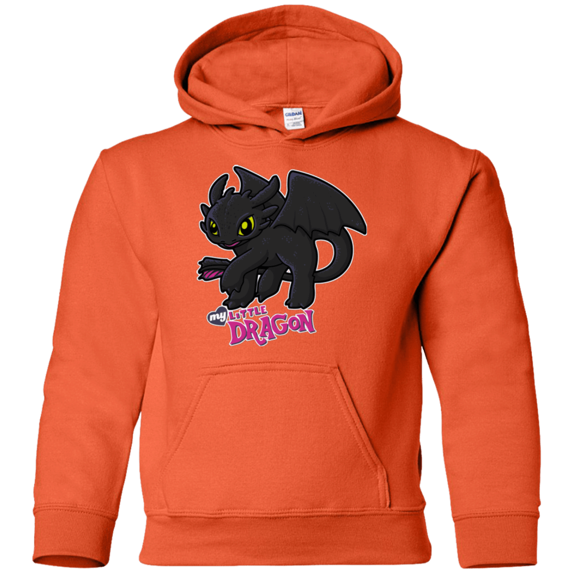 Sweatshirts Orange / YS MY LITTLE DRAGON Youth Hoodie