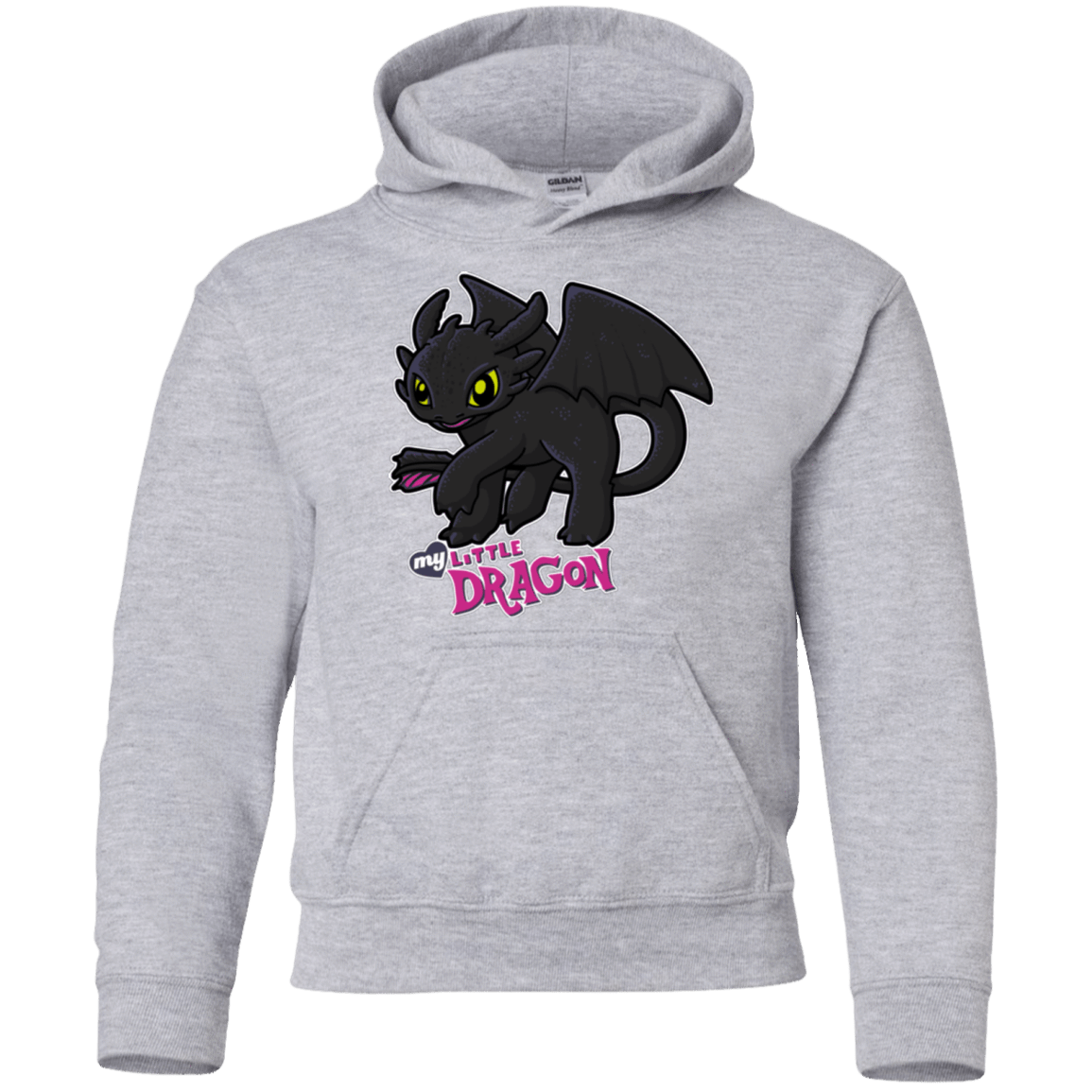 Sweatshirts Sport Grey / YS MY LITTLE DRAGON Youth Hoodie