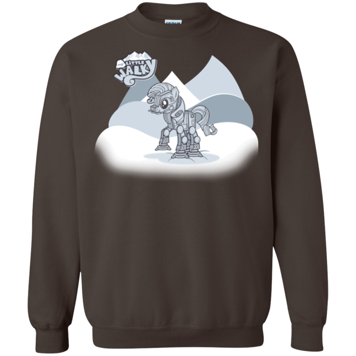 Sweatshirts Dark Chocolate / Small my little walky Crewneck Sweatshirt
