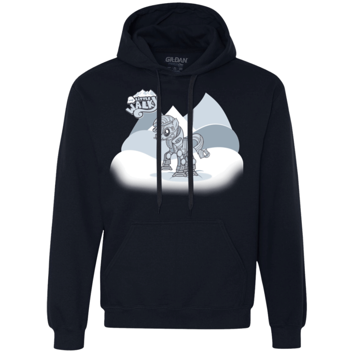 Sweatshirts Navy / Small my little walky Premium Fleece Hoodie