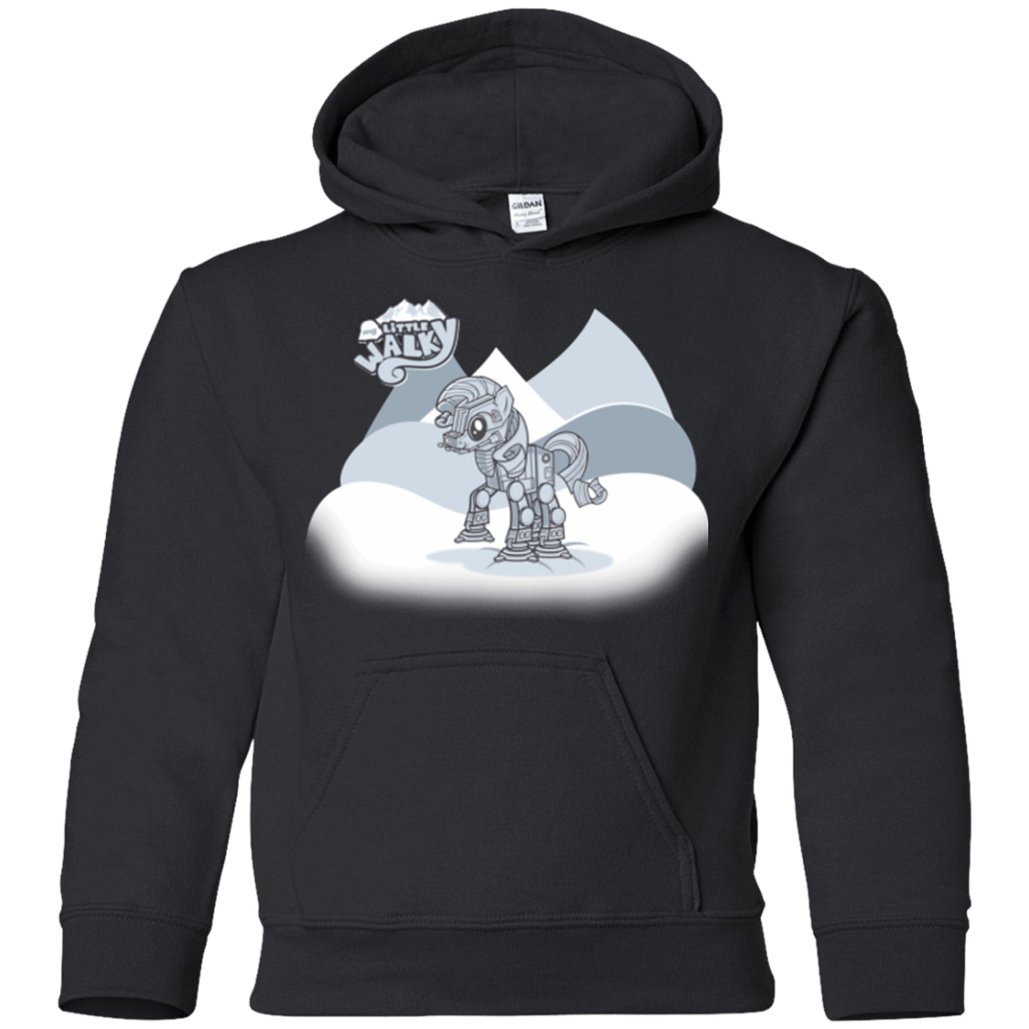 Sweatshirts Black / YS my little walky Youth Hoodie