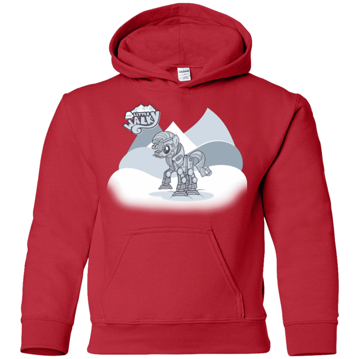 Sweatshirts Red / YS my little walky Youth Hoodie