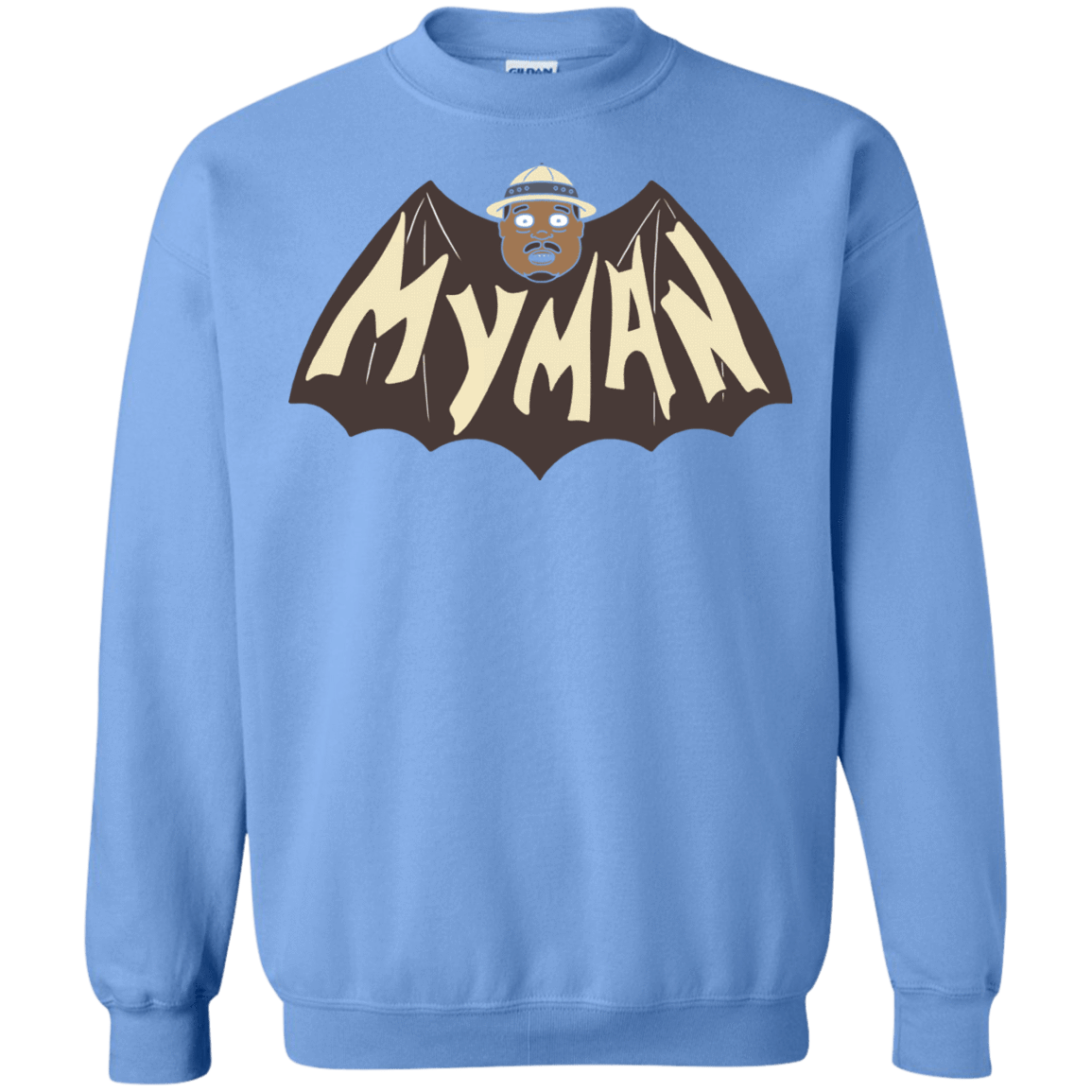 Sweatshirts Carolina Blue / S My Man! Crewneck Sweatshirt