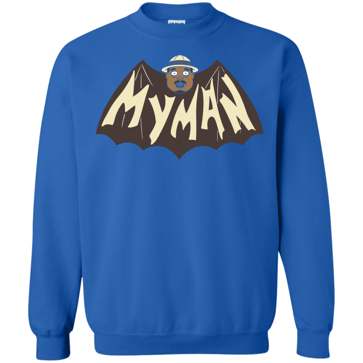 Sweatshirts Royal / S My Man! Crewneck Sweatshirt