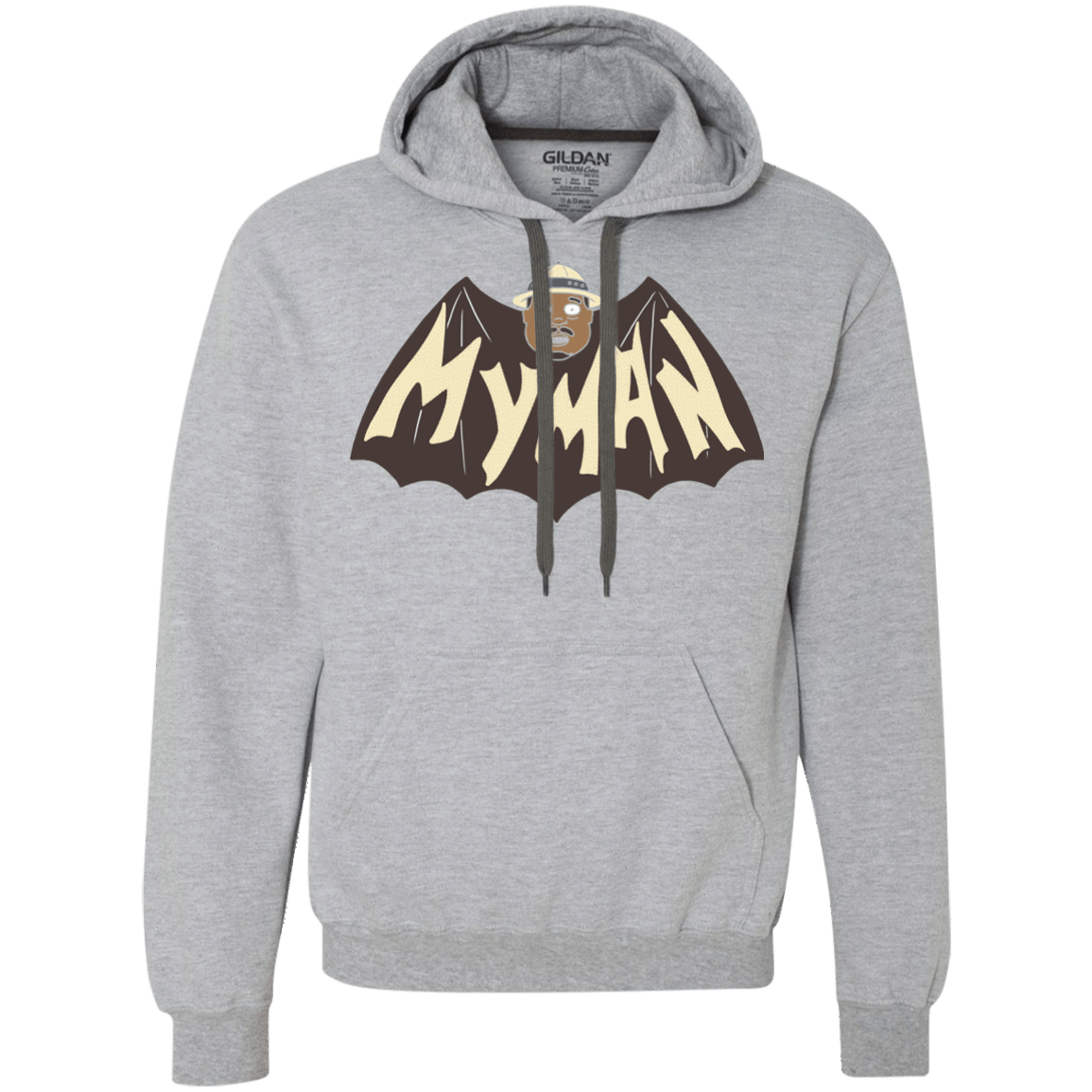Sweatshirts Sport Grey / S My Man! Premium Fleece Hoodie